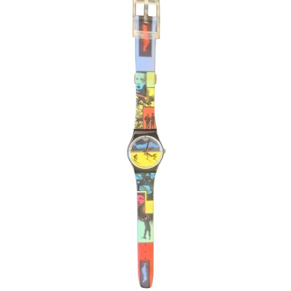 Vintage 1988 Swatch Lady watch FROZEN DREAMS LB120 New old stock - Picture 4 of 7